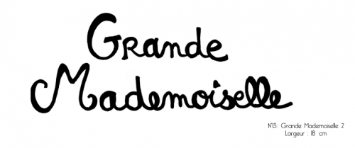 Grande Mademoiselle or